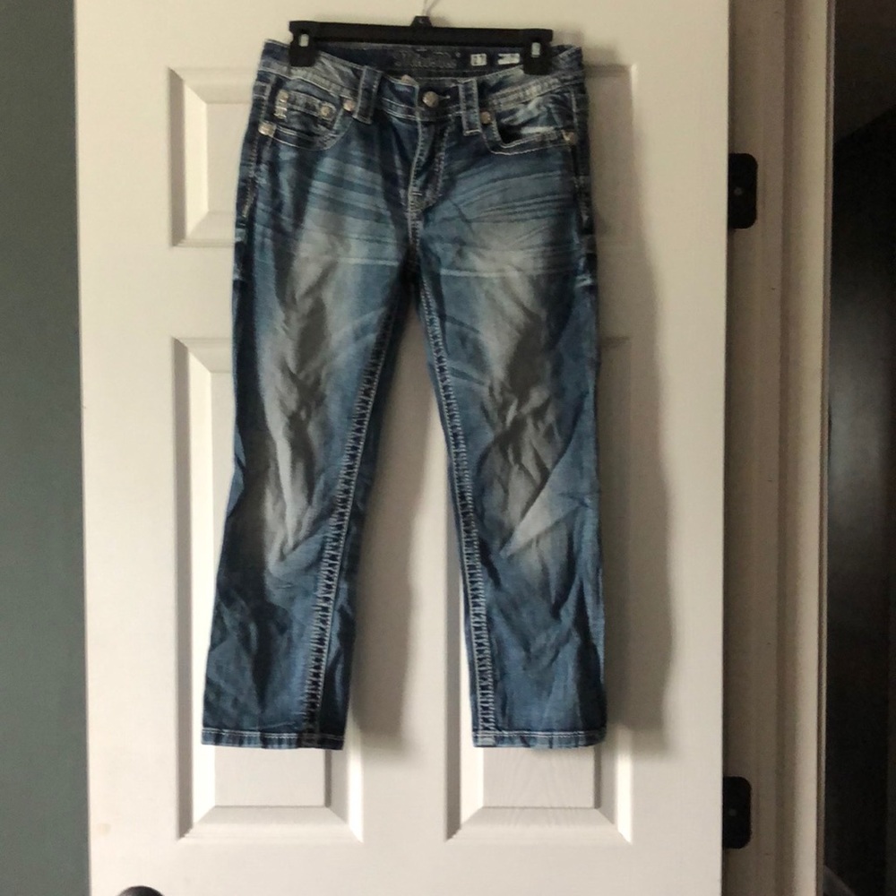 Miss me cropped jeans